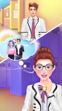 High School Crush: Dress Up Screen Shot 1