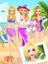 Seaside Spa Salon: Girls Games Screen Shot 0