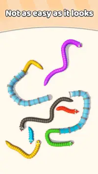 Tangled Snakes Puzzle Game Screen Shot 2