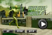 Superhero Instinct Runner: Saigon Temple Tracks 3D Screen Shot 0