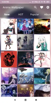  100000 Anime Wallpaper Screen Shot 0