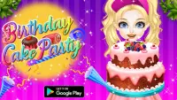 Real Cake Maker - Birthday Party Cake game memasak Screen Shot 0