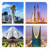 Capitals of Asia - Photo Quiz - Guess the City