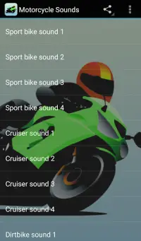 Motorcycle Sounds Screen Shot 0
