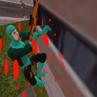 Stickman Superhero: Ninja Battle: Streets Fighting