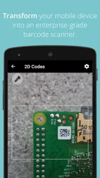 Scandit Barcode Scanner Demo Screen Shot 1