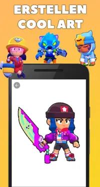 PixStars - Color by number for Brawl Stars Screen Shot 3