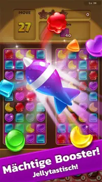 Jelly Drops - Puzzlespiel Screen Shot 1