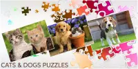 Cats & Dogs Jigsaw Puzzles Screen Shot 3