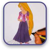 How To Draw Rapunzel