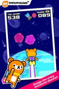 Tappi Bear - Space Rush Screen Shot 0