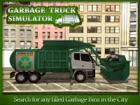 쓰레기 트럭 시뮬레이터 2016 Screen Shot 11