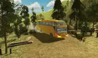 Hill Bus 3D Racing Driving Simulator Game Screen Shot 2