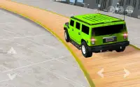 City Parking: 3D Prado Stunt Drive Simulator Game Screen Shot 1