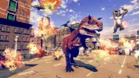 Angry Dinosaur Attack City Rampage: Animal Games Screen Shot 9