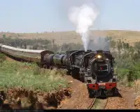 القطارات جنوب أفريقيا بانوراما الألغاز Screen Shot 3