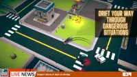 Permainan Mengejar Kereta Polis Forever-Drifting Screen Shot 7
