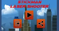 Stickman Laser Shooter Screen Shot 0