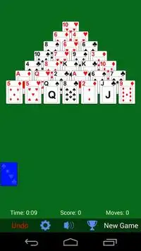 Pyramid Solitaire Screen Shot 4