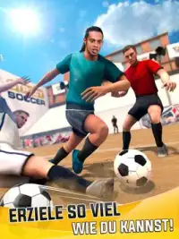2019 Fußballlegende ⚽ Straßenfußball-Torschießen Screen Shot 4