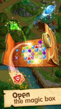 Secrets of Pandoria: match 3 games & puzzles 🌟 Screen Shot 1