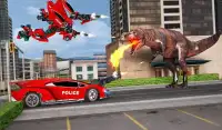 US Police Ball Robot Transform VS Wild Dino Attack Screen Shot 17