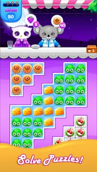 Candy Sweet Fruits Blast  - Match 3 Game 2020 Screen Shot 4