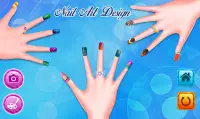 Модный салон лаков для ногтей: Nail Art Screen Shot 3
