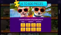 Jigsaw Puzzles: Animals Screen Shot 1