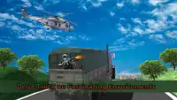 सेना के ट्रक चालक 3 डी 2017 Screen Shot 0