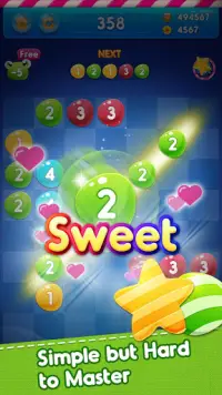 Sweet Hug - Addictive and Brain-teasing Merge Game Screen Shot 1