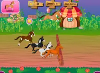 Horse Racing Mania - Girl game Screen Shot 7
