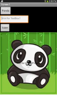 Talk to Me Panda Screen Shot 0