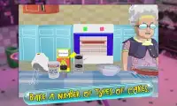 الجدة مخبز - لعبة الطبخ Screen Shot 1