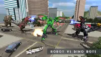 التنين روبوت تحويل لعبة - ديناصور العالم في القتال Screen Shot 3