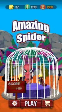 Spiderman Running Game Screen Shot 0