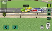 Car Transport Trailer Truck 3D Screen Shot 2