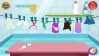غسل الملابس لعبة للبنات Screen Shot 4