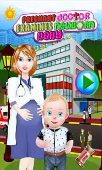 Bebé juegos de chicas médico Screen Shot 0