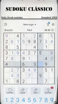 Sudoku - sudoku Quebra-cabeça Screen Shot 0