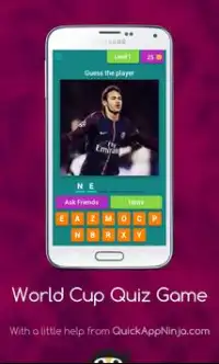 Fifa world cup 2018 quiz game Screen Shot 1