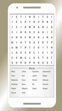 Words Search Crossword Puzzle free Screen Shot 2