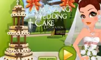 शादी का केक सजावट खेल Screen Shot 0