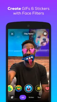 GIPHY: GIFs, Stickers & Clips Screen Shot 2