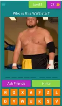 Quiz of WWE : Guess the WWE superstars - WWE game Screen Shot 3