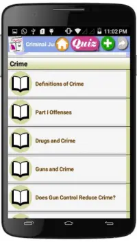 Criminal Justice Courses Screen Shot 2