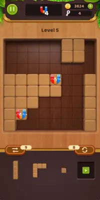 BlockPuz -Woody Block Puzzle Screen Shot 2