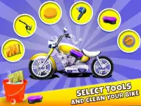 Bike Wash Game For Kids Screen Shot 1