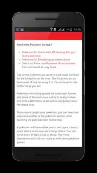 Guide for Pokemon Go Screen Shot 3
