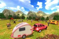 Modern Offroad Uphill Camper Van Bus Simulator Screen Shot 9